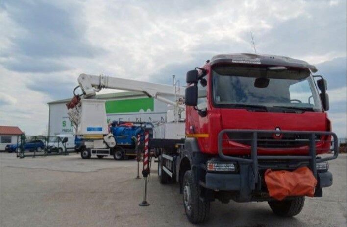 автовышка Renault KERAX 410.19 4x4 Emelőkosaras Cela 17m