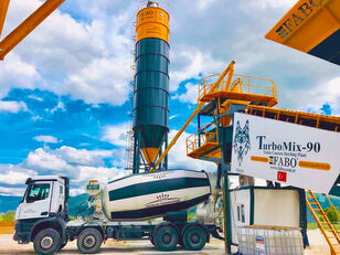 новый бетонный завод Fabo TURBOMIX-90 МОБИЛЬНАЯ БЕТОНОСМЕСИТЕЛЬНАЯ УСТАНОВКА