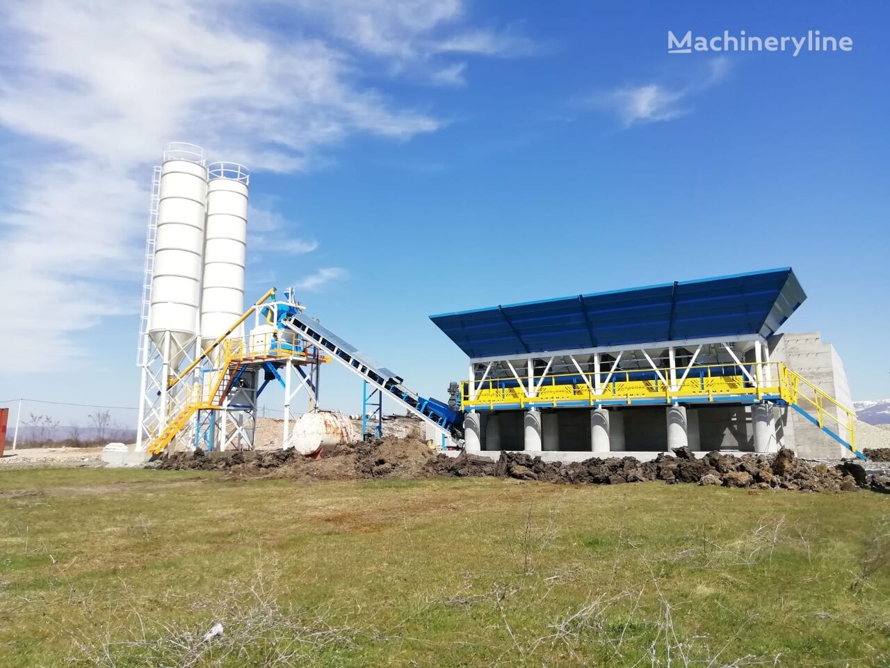 новый бетонный завод Promax  Concrete Batching Plant C60-SNG-LINE (60m3/h)