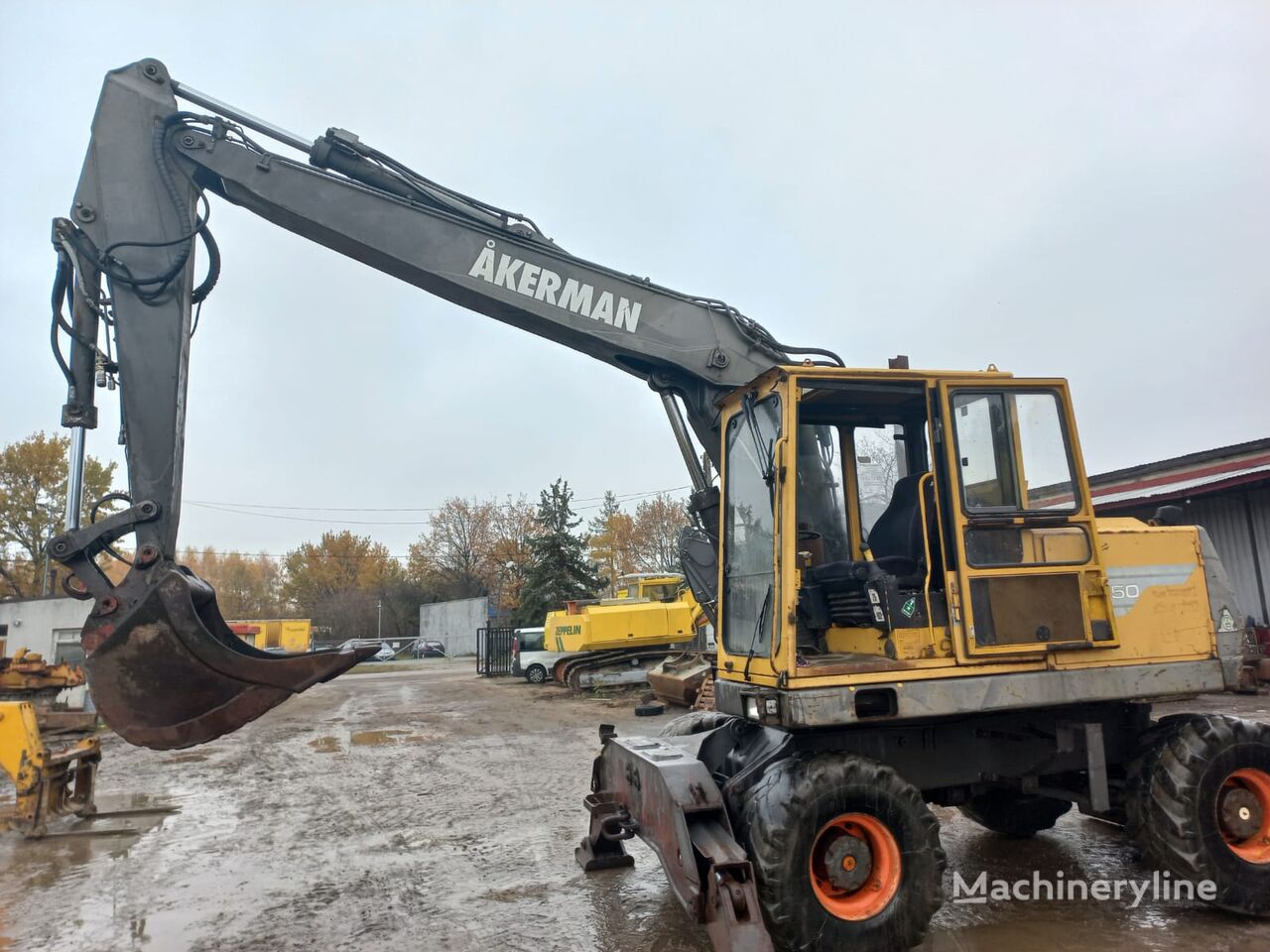 Купить колесный экскаватор Åkerman EW 150 EW150 volvo akerman boom x3 arm  BUCKETS Польша Warszawa, LF37253