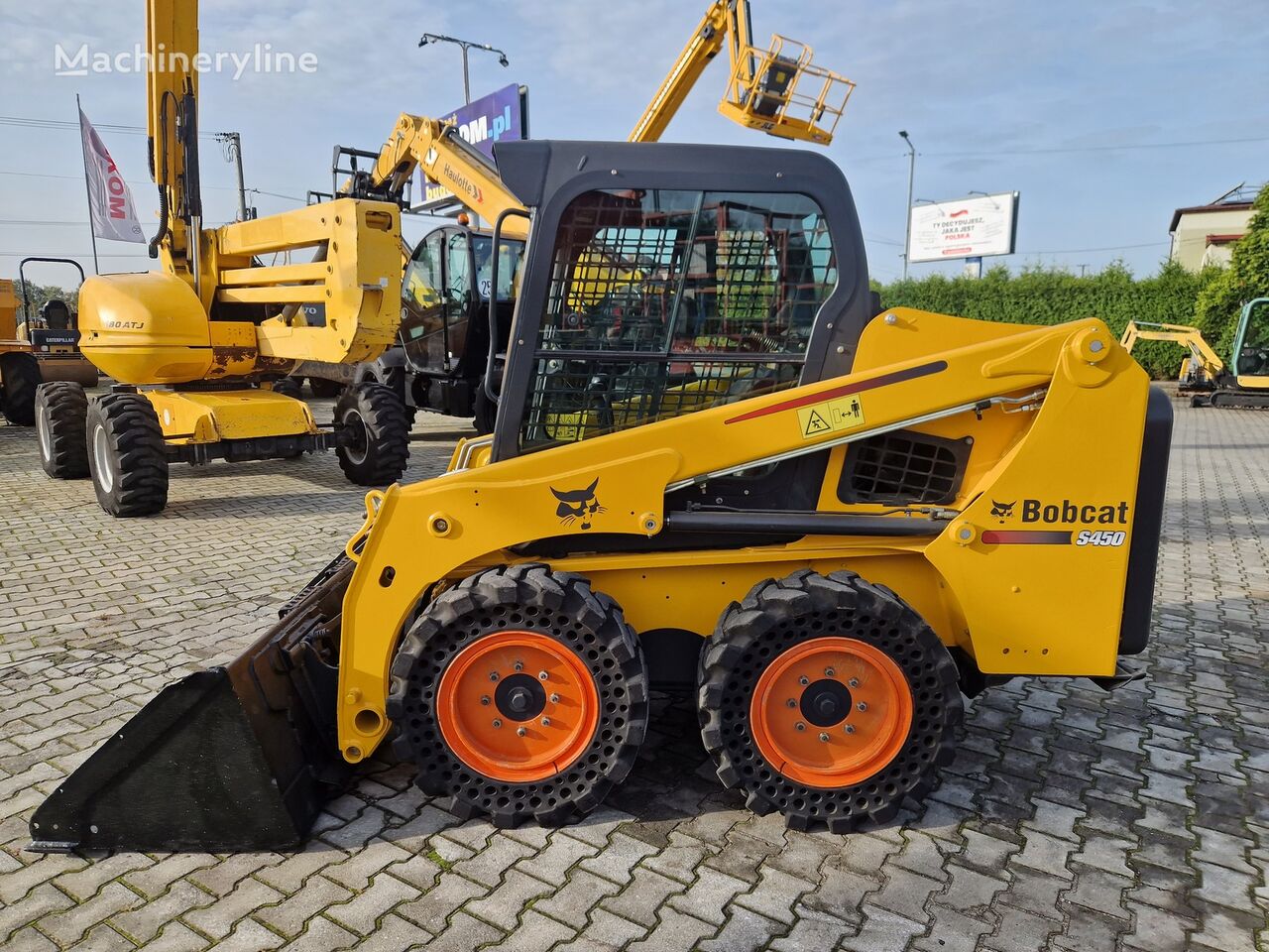 Купить мини-погрузчик Bobcat S 450 Польша Paniówki, ZX36832