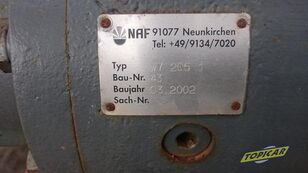 тормозной барабан NAF WY 205 1 для экскаватора-погрузчика